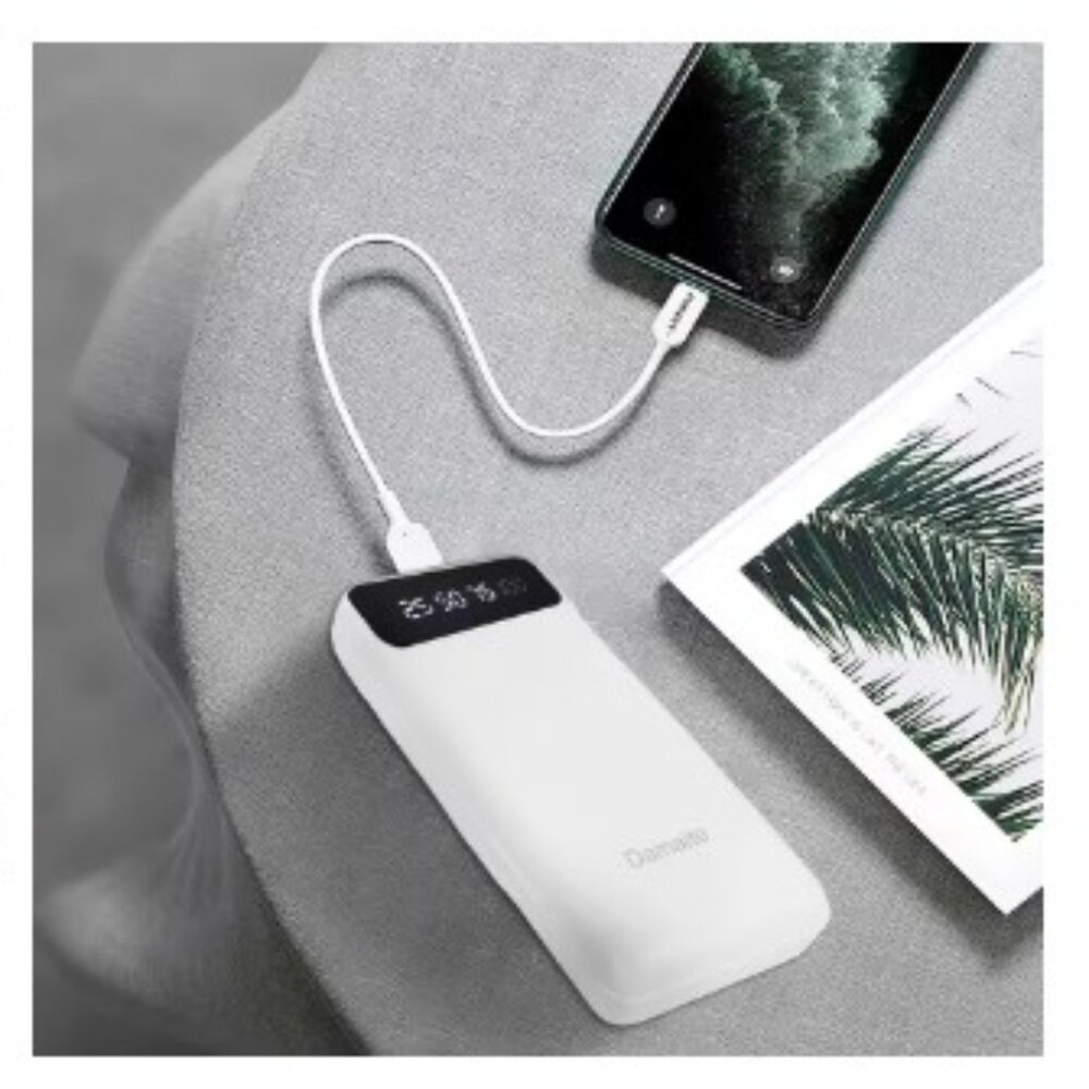 20000mAh Power Bank Portable White NEW